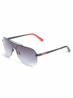 New 👏 Guess Factory Rimless Shield 👓 Sunglasses for men 🌟