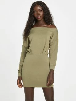 Flash Sale 🧨 Guess Factory Marti Off-the-Shoulder 👗 Dress for 👩 women 😀