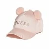 Cheap ⌛ Guess Factory Faux-Fur Pom ⚾ Baseball Hat for 👩 women ✔️