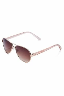 Best Pirce 🎁 Guess Factory Girl's Glitter Aviator 👓 Sunglasses for men 🎉