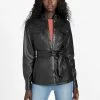 Best deal 🛒 Guess Factory Marque Faux-Leather Jacket for 👩 women 🔔