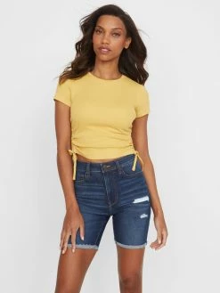 Best Sale 👏 Guess Factory Kardy Ruched Top for 👩 women ✨