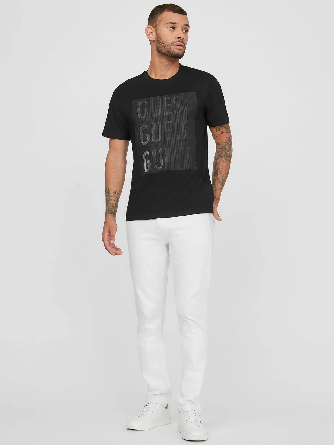 Budget ✨ Guess Factory Buckler Skull Tee for men 😀 - Image 3