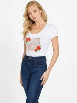 Flash Sale ๐ Guess Factory Camille Rhinestone Tee for ๐ฉ women ๐