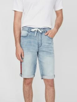 Best Sale 🤩 Guess Factory Eco Lancaster Denim Shorts for men 😍