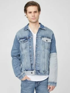 Top 10 🤩 Guess Factory Eco Pat Denim Jacket for men 😀