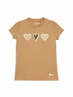 Best deal โ๏ธ Guess Factory Libi Hearts Tee (7-14) for kids ๐