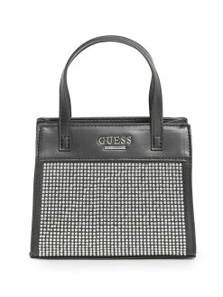 Wholesale 🔔 Guess Factory Taylor Rhinestone Mini Tote for 👩 women 😍