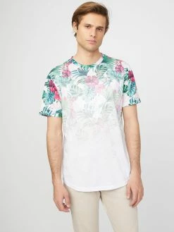 Best Pirce ⭐ Guess Factory Benjamin Tropical Tee for men ✔️