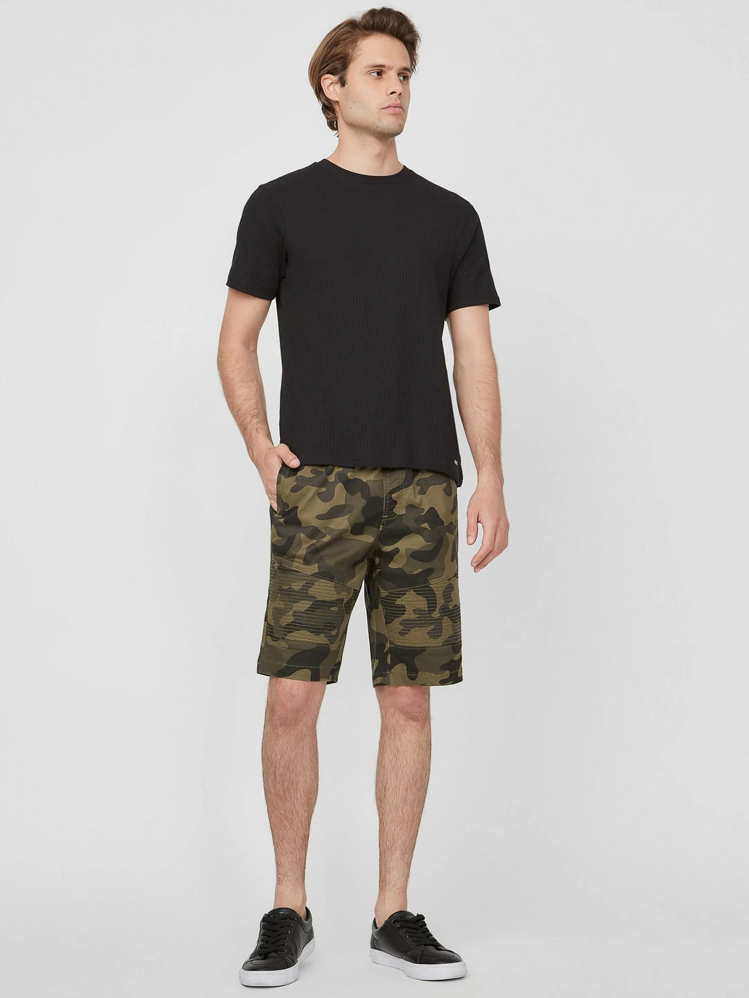 Budget ๐ Guess Factory Phoenix Moto Shorts for men โจ - Image 2