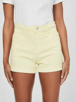 Cheapest 🔔 Guess Factory Eco Blair Elastic Shorts for 👩 women 👏