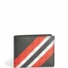 Coupon 🔥 Guess Factory Bifold Logo Striped Wallet for men 🔥