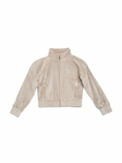 Buy 😉 Guess Factory Eco Uma Velour Jacket (7-14) for kids 😉