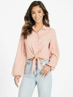 Best deal 🛒 Guess Factory Mag Long-Sleeve Top for 👩 women 💯