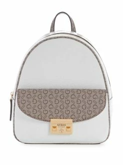 Best Pirce 👍 Guess Factory Giana Color-Block Logo 🎒 Backpack for 👩 women 🌟