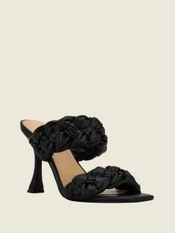 Brand new ✔️ Guess Factory Harlie Braided Heeled Mules for 👩 women 🔥