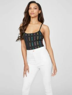 Top 10 💯 Guess Factory Rae Logo Tank for 👩 women 🛒