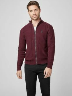 Discount 👍 Guess Factory Chet Mock Neck Sweater for men ✔️