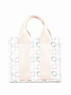 Coupon ✔️ Guess Factory Logo-Tape Logo Mini Tote Crossbody for 👩 women 😍