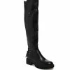 Deals 😀 Guess Factory Tall Laced 🥾 Boots for 👩 women 🛒