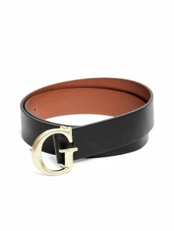 Buy 🔥 Guess Factory Brushed G Buckle Belt for 👩 women 🎉