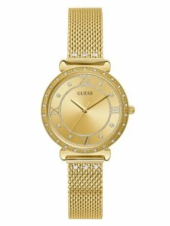 Coupon 😍 Guess Factory Jewel Gold-Tone ⌚ Watch for 👩 women 👏