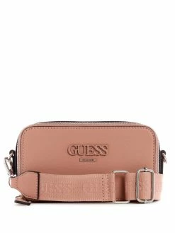 Wholesale 😉 Guess Factory Lewistown Double Zip Crossbody for 👩 women 🌟