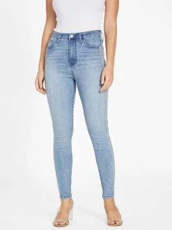 Cheap 🔔 Guess Factory Pianna Crystal Trim Skinny 👖 Jeans for 👩 women 👍