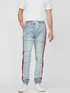 Coupon 🛒 Guess Factory Eco Tyler Denim Joggers for men ⭐