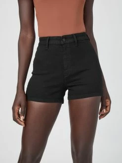 Budget 🧨 Guess Factory Eco Novalita High-Rise Denim Shorts for 👩 women 🎁
