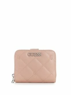 Outlet 🥰 Guess Factory Markham Foldover Zip Wallet for 👩 women ❤️
