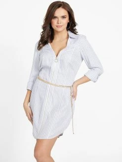 Top 10 🎉 Guess Factory Abelina Woven 👚 Shirtdress for 👩 women 👍