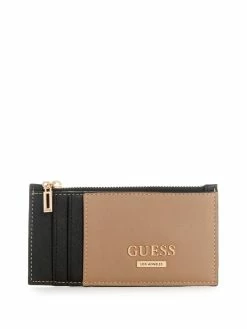 Outlet 👏 Guess Factory Issa Zip Card Holder for 👩 women 🌟
