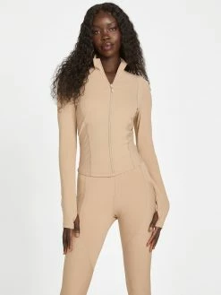 Cheap ⌛ Guess Factory Ikram Zip-Up Jacket for 👩 women ⌛