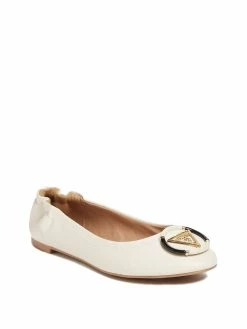 Cheap 🔥 Guess Factory Senna Logo Ballet Flats for 👩 women 🌟