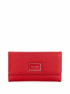 Hot Sale 🤩 Guess Factory Abree Saffiano Slim Clutch Wallet for 👩 women ✨