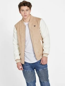 Wholesale 🥰 Guess Factory Sandro Varsity Jacket for men 🤩