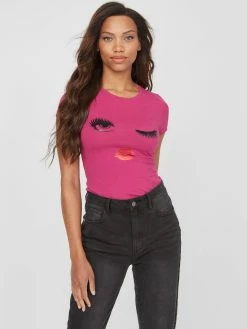 Best reviews of ✨ Guess Factory Parsia Tee for 👩 women 🤩