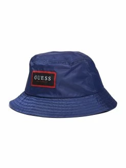 Coupon 💯 Guess Factory Nylon Patch Logo Bucket Hat for men 🔔