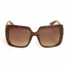 Budget 😀 Guess Factory Rhinestone Logo Plastic Square 👓 Sunglasses for 👩 women 👍