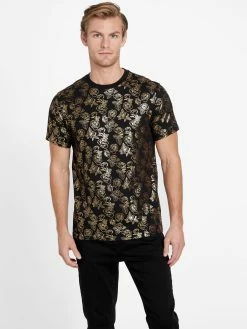 Best Sale 💯 Guess Factory Dustie Rose Crewneck Tee for men ✨