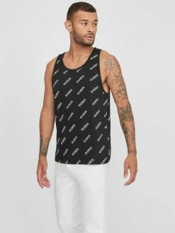 Best reviews of 👍 Guess Factory Montell Logo Tank for men 💯