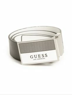 New 👍 Guess Factory Enamel Logo Plaque Belt for men 🤩