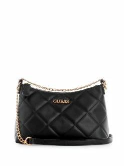 Budget ⌛ Guess Factory Hoboken Zip-Top Crossbody for 👩 women 🎉