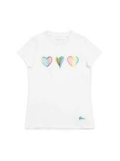 Cheap ⭐ Guess Factory Libi Hearts Tee (2-6) for kids 👏