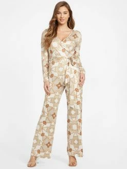 Cheapest 😍 Guess Factory Avony Printed Jumpsuit for 👩 women 👍