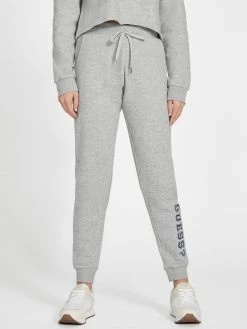 Cheapest 🔥 Guess Factory Hannah Varsity Logo Joggers for 👩 women 🛒