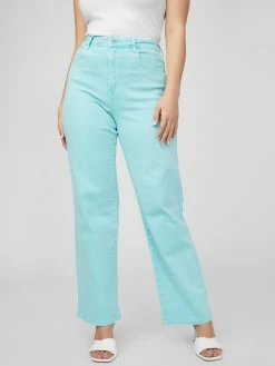 Discount 🧨 Guess Factory Cosmo Wide Leg 👖 Jeans for 👩 women ✔️