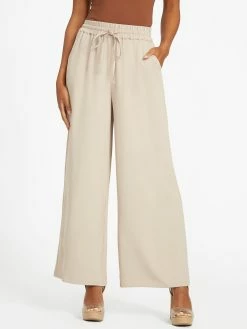 Coupon 🧨 Guess Factory Kennedy Wide Leg Pants for 👩 women 🥰