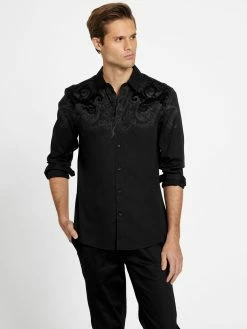 Deals 😀 Guess Factory Orrin 👚 Shirt for men 🎁